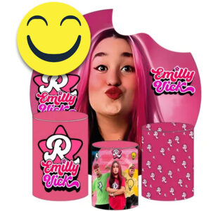 Capas Para Painel E Cilindros De Aniversario - Emilly Vick